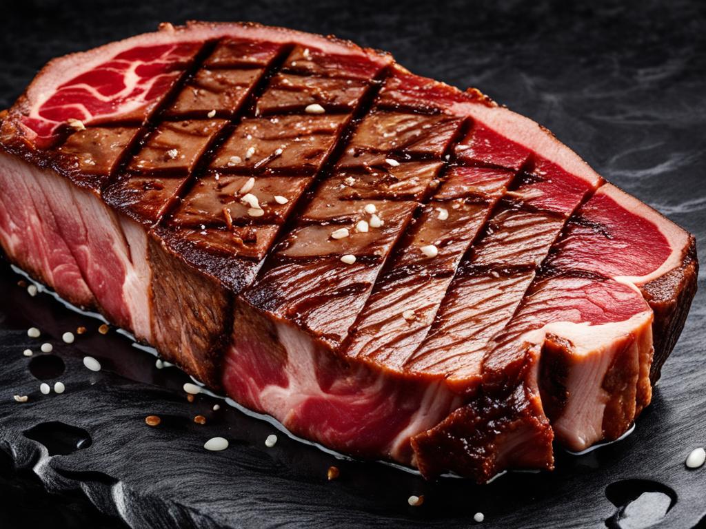 Marbled New York Strip Steak Selection