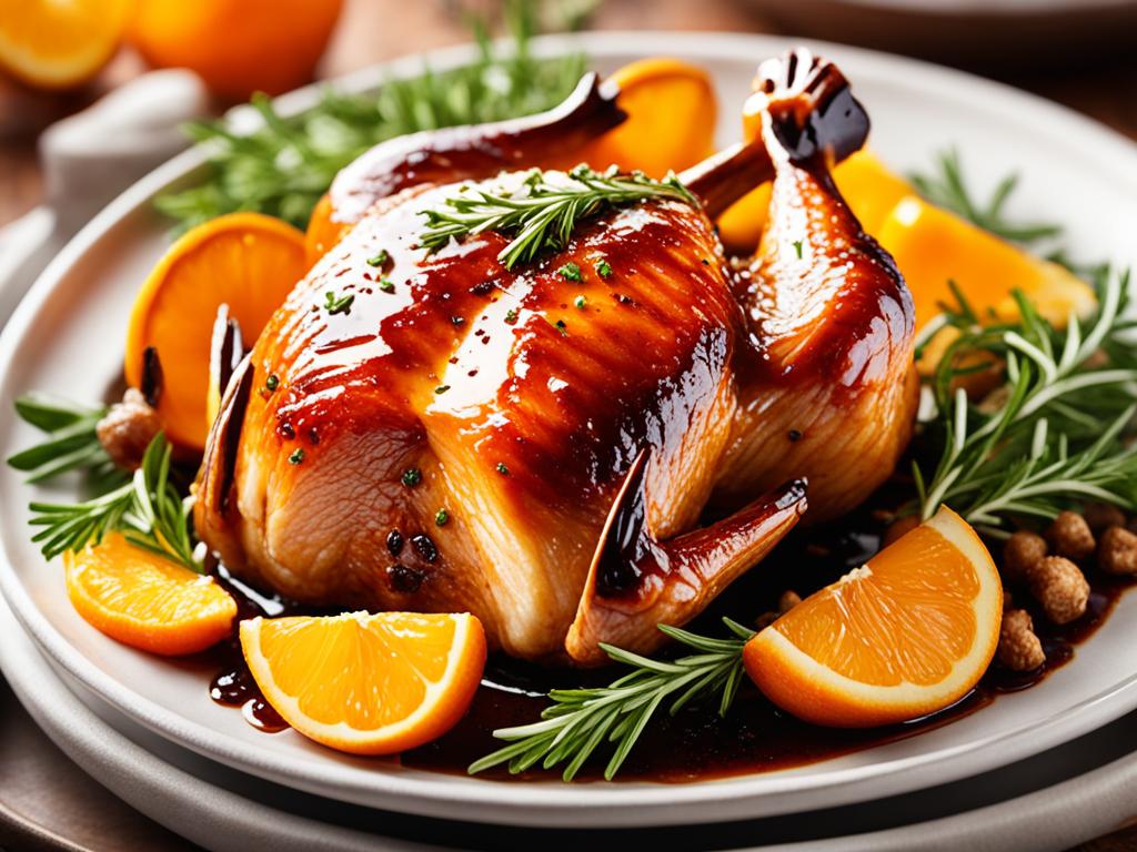 Orange Ginger Rotisserie Duck Orange Ginger Rotisserie Duck