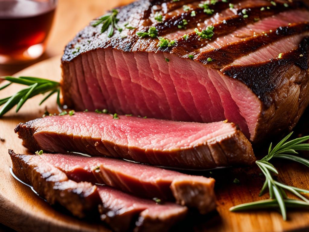 Slow Cooked Tender Flank Steak