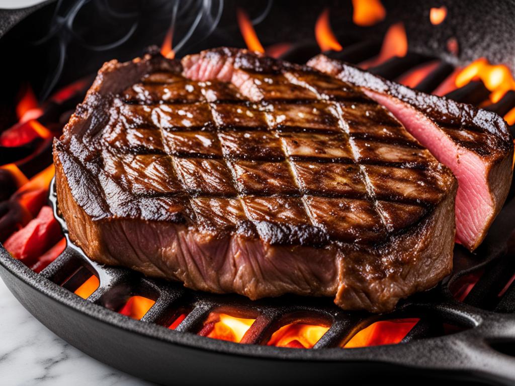 cast iron new york strip