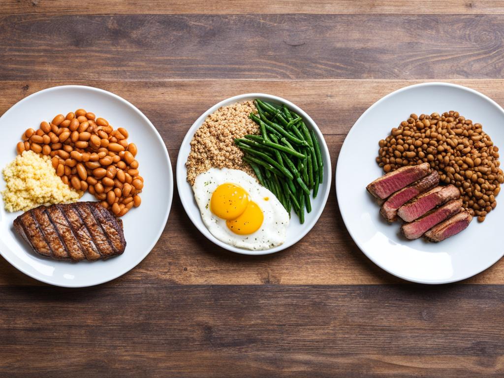 comparing protein sources