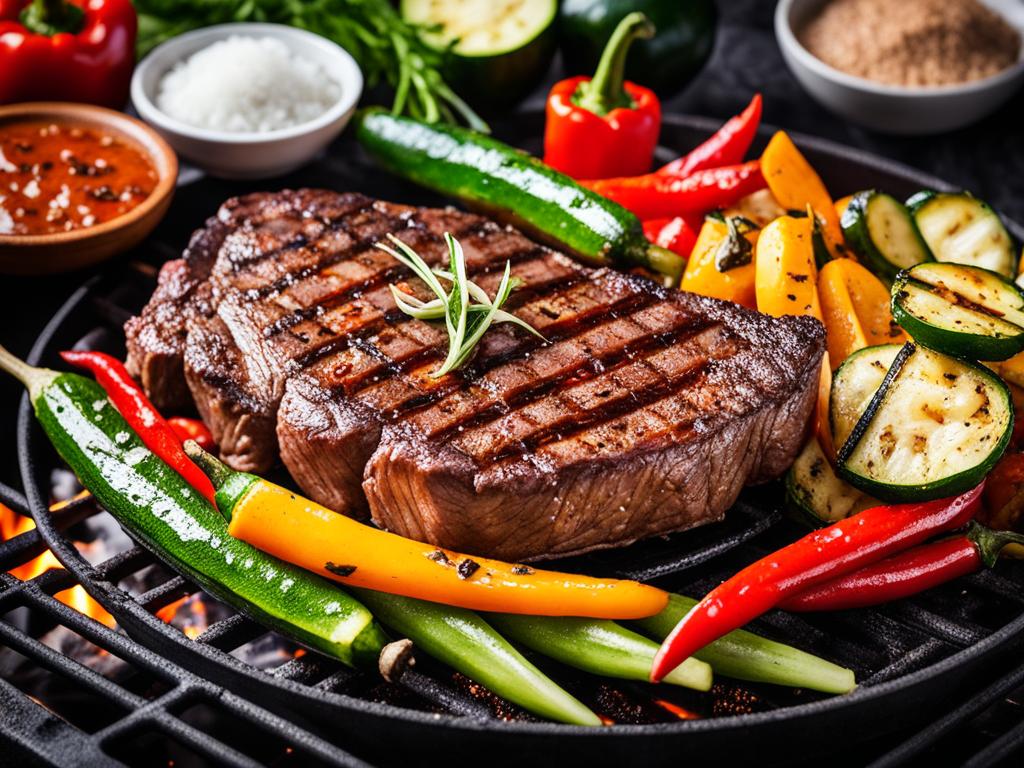 grilled club steak