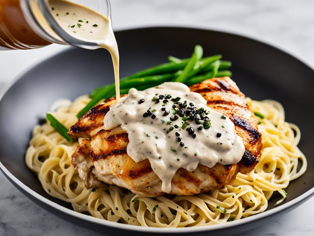 homemade Alfredo sauce homemade Alfredo sauce