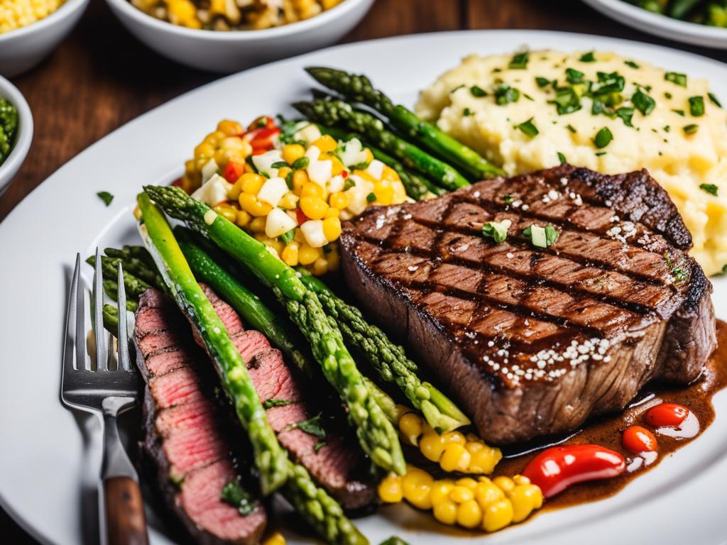 sizzler steak selection