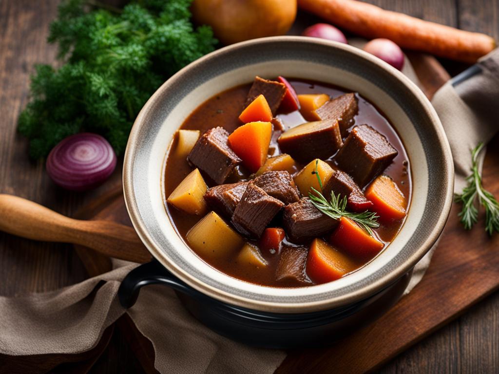 slow cooker venison stew