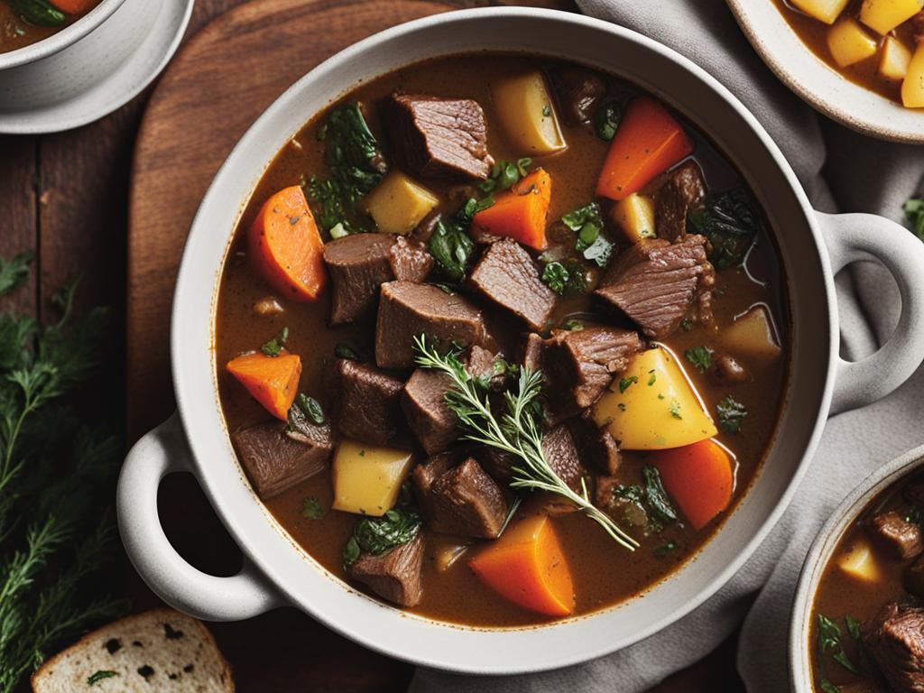 tender venison stew