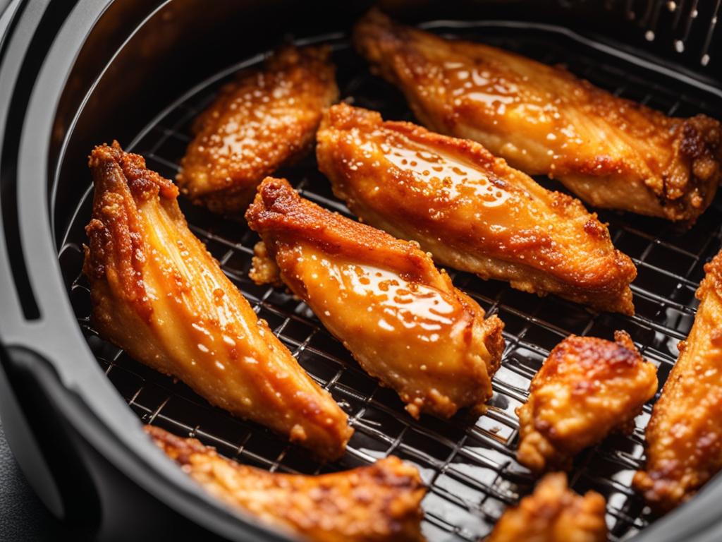 crispy chicken wings cooking time