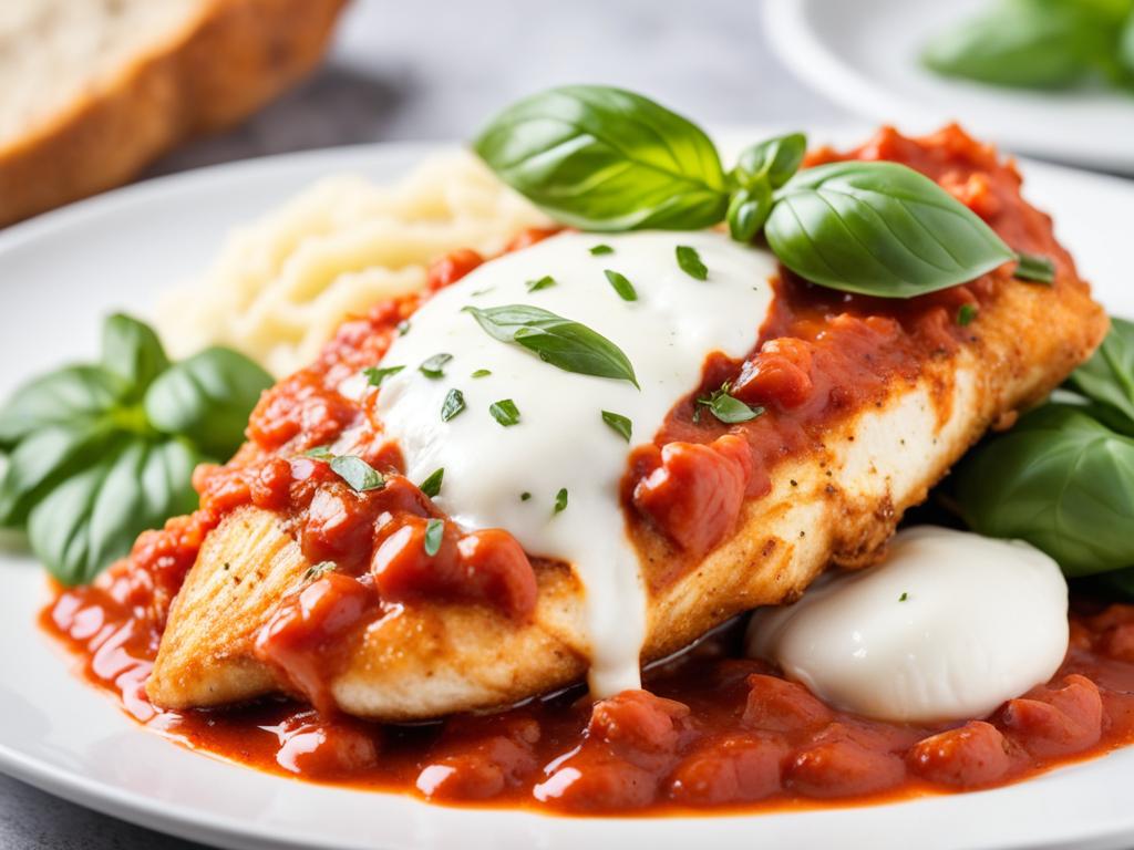 delicious homemade chicken parm