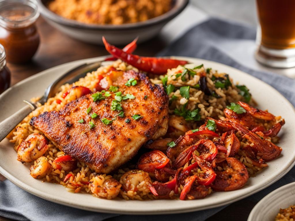 spicy chicken, succulent jambalaya, grilled catfish experience spicy chicken, succulent jambalaya, grilled catfish experience