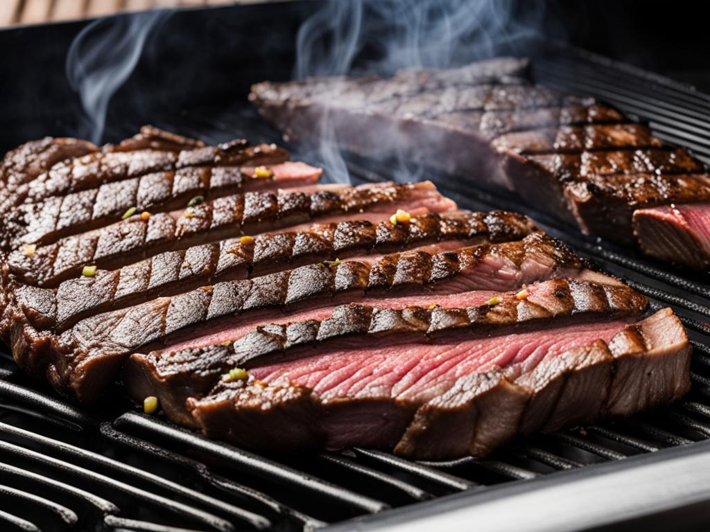 Searing Skirt Steak High-Heat Technique