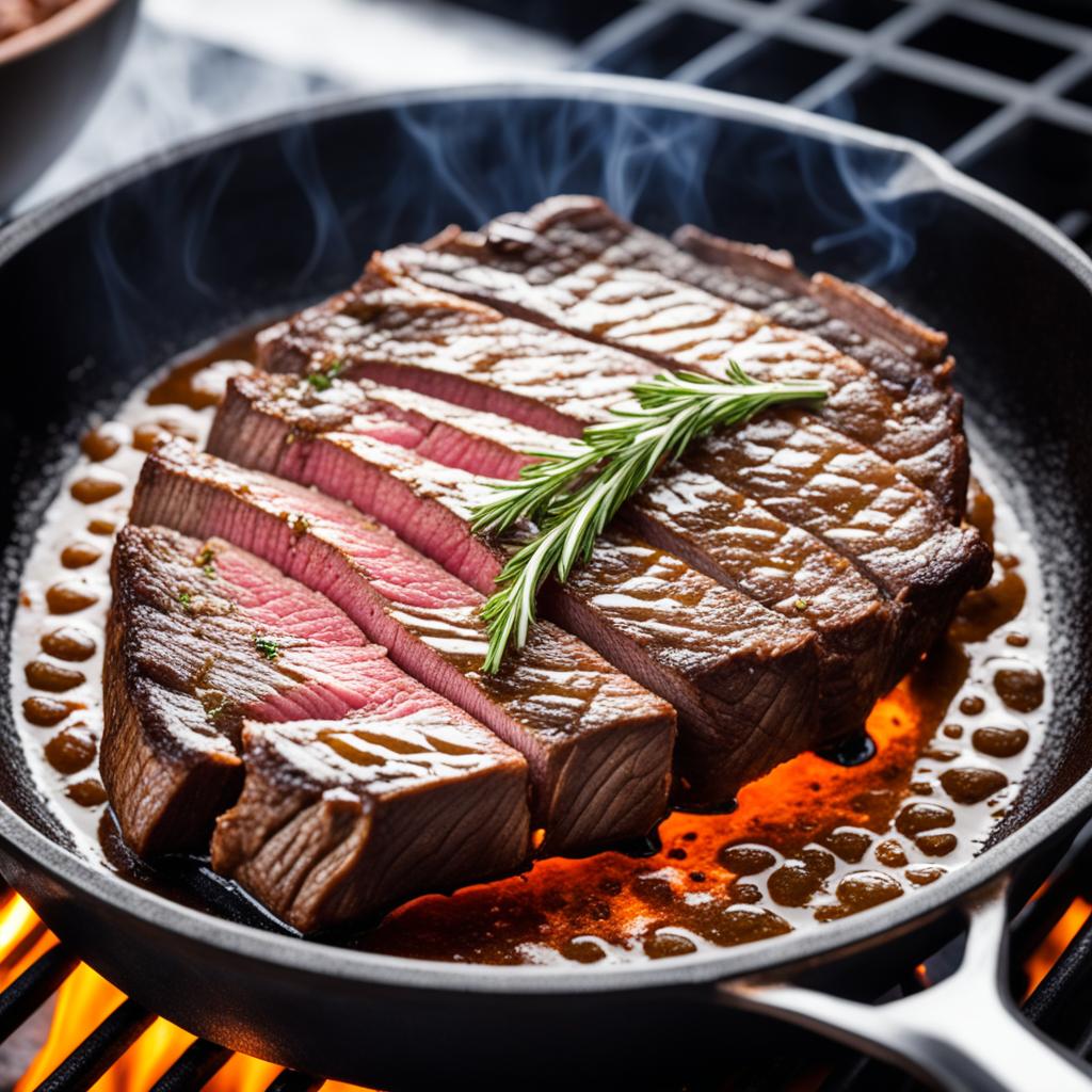 Cooking temperature for skirt steak Cooking temperature for skirt steak