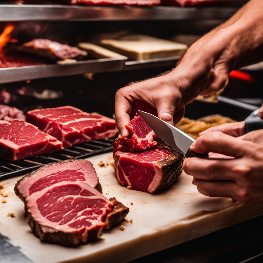 Selecting quality meat for Denver steak