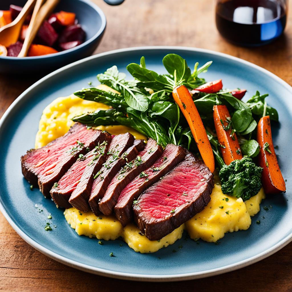 best sides for hanger steak