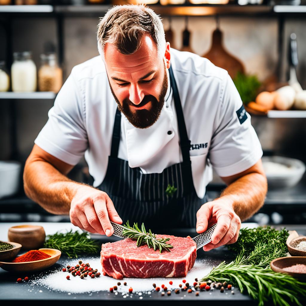 dry brining Denver steak