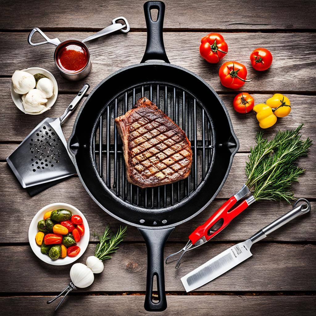 essential grilling tools for porterhouse steak