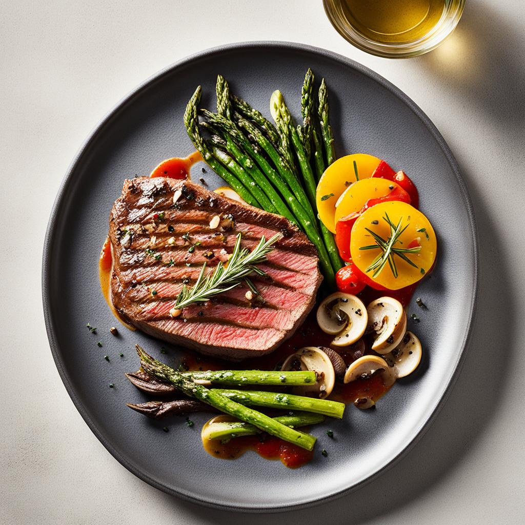 garnishing ideas for serving steak