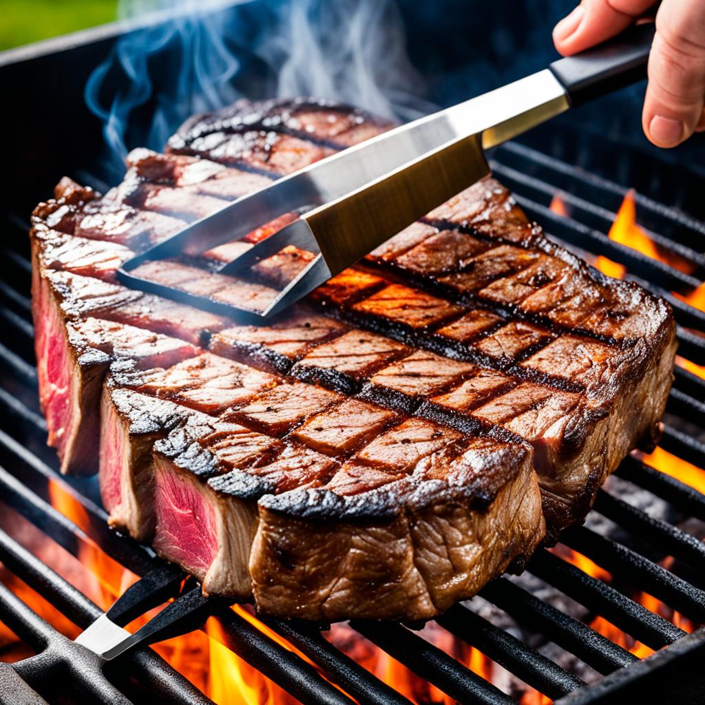 grilling porterhouse steak