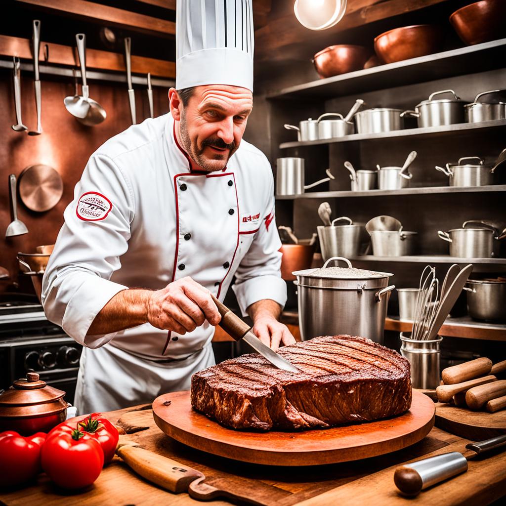 history of Steak Diane