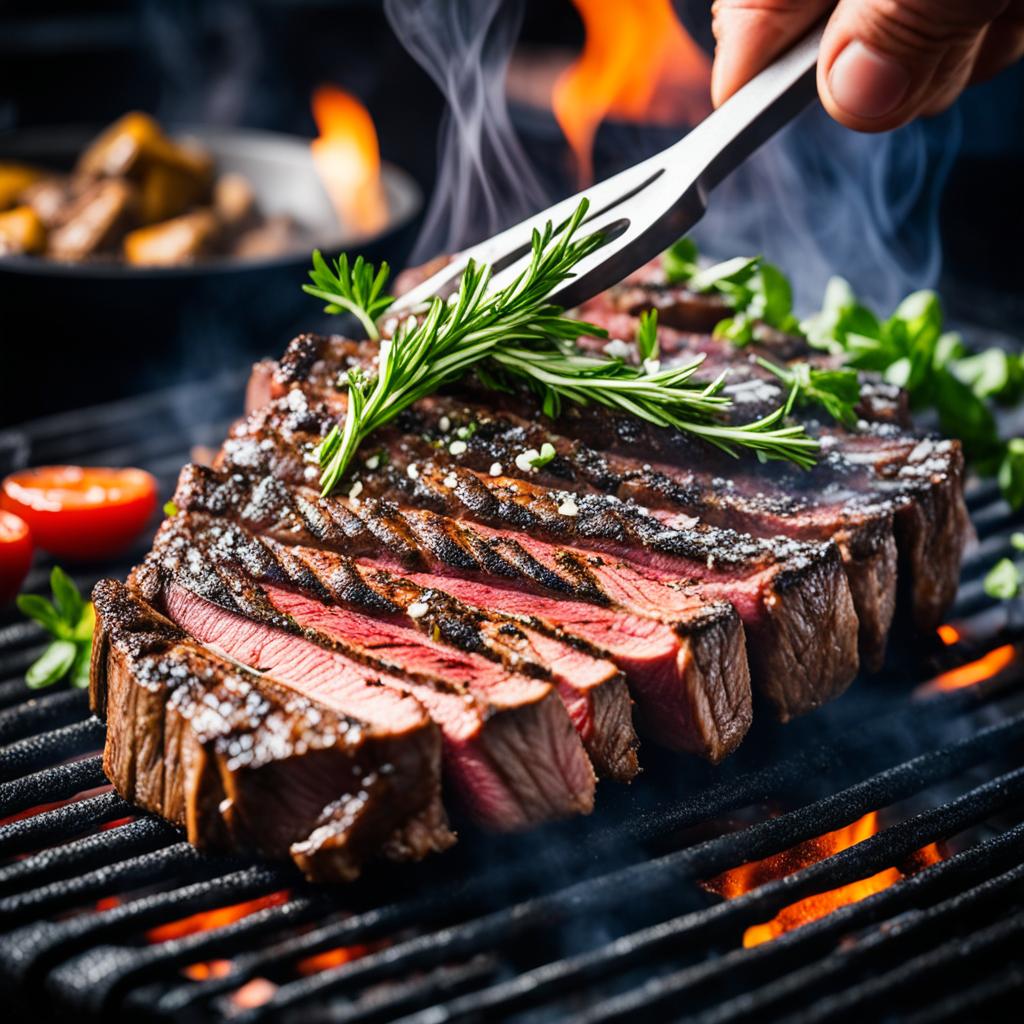 prepare hanger steak