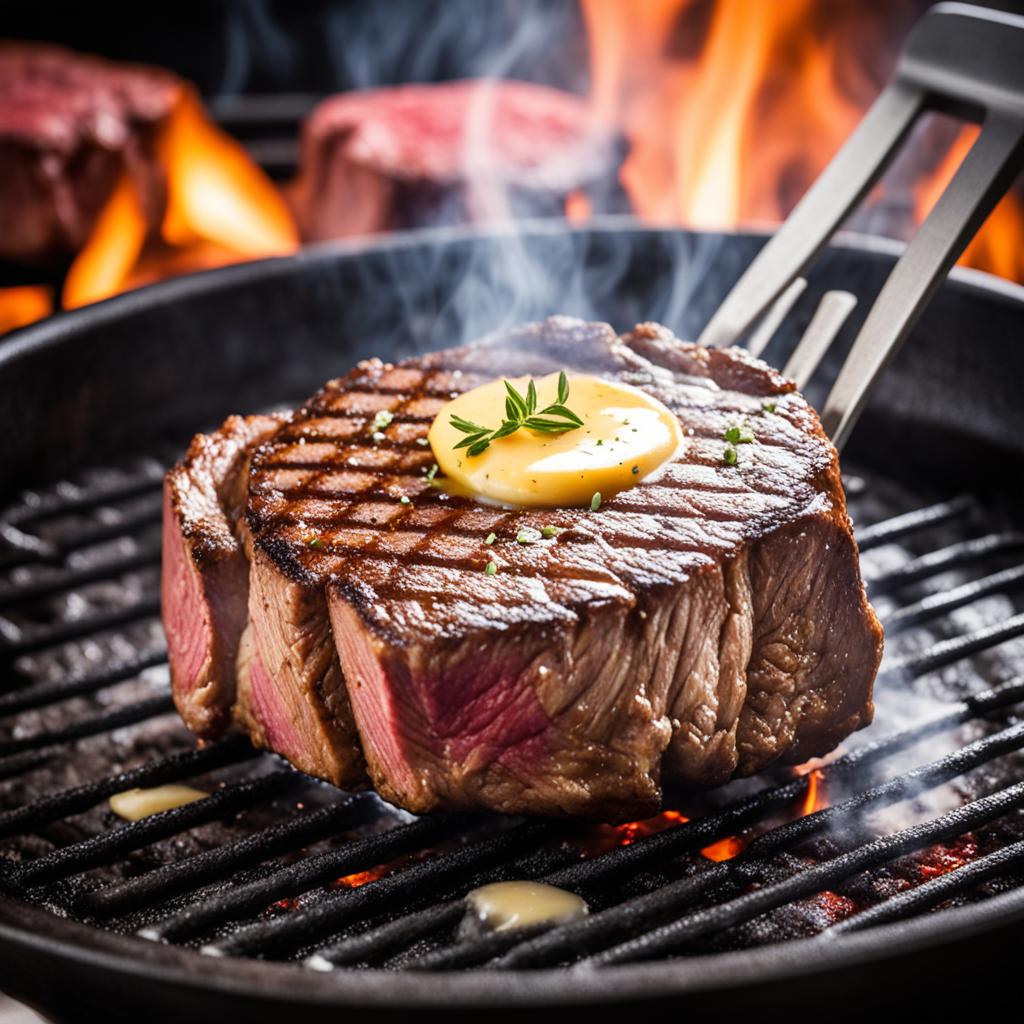 searing steak tips searing steak tips