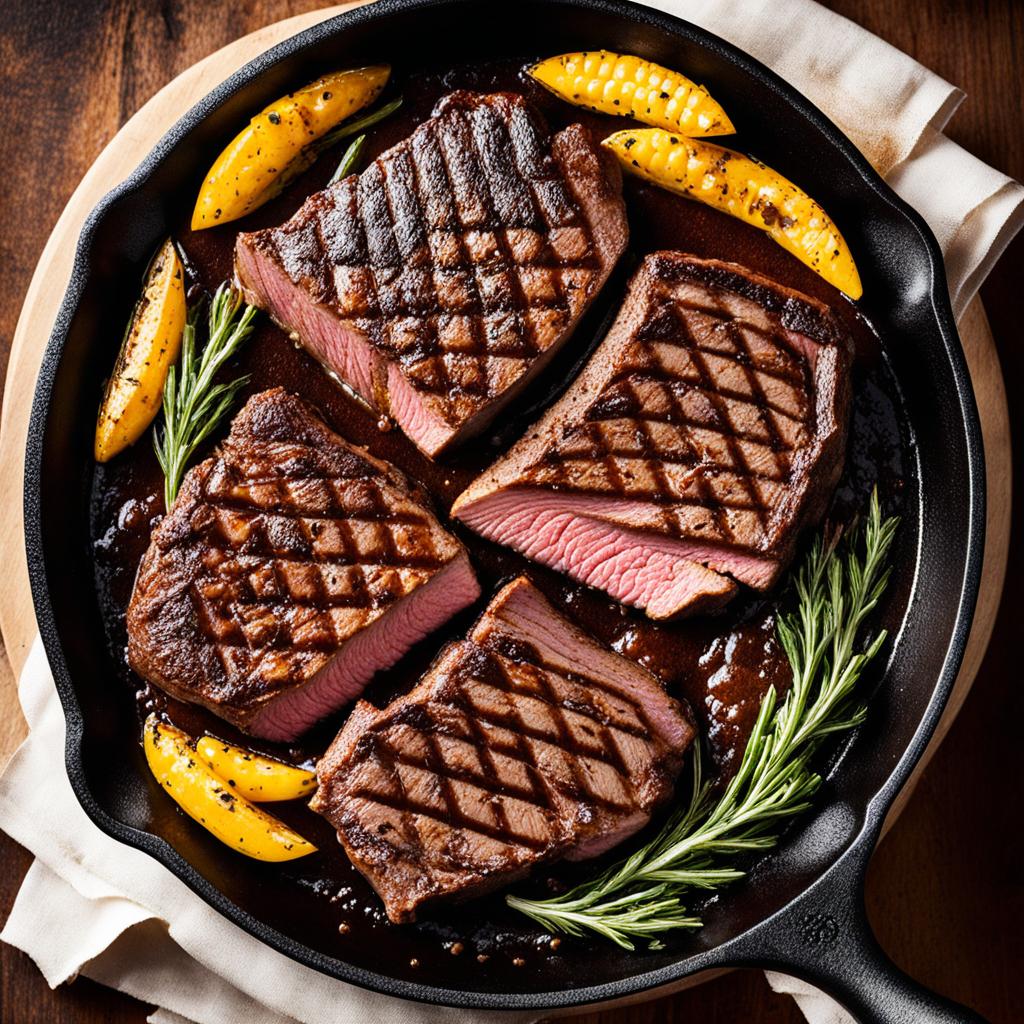 searing steak searing steak