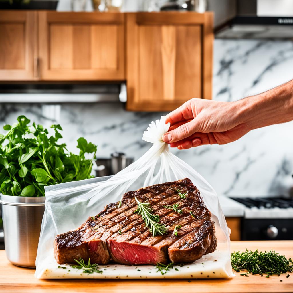 steak storage and reheating techniques
