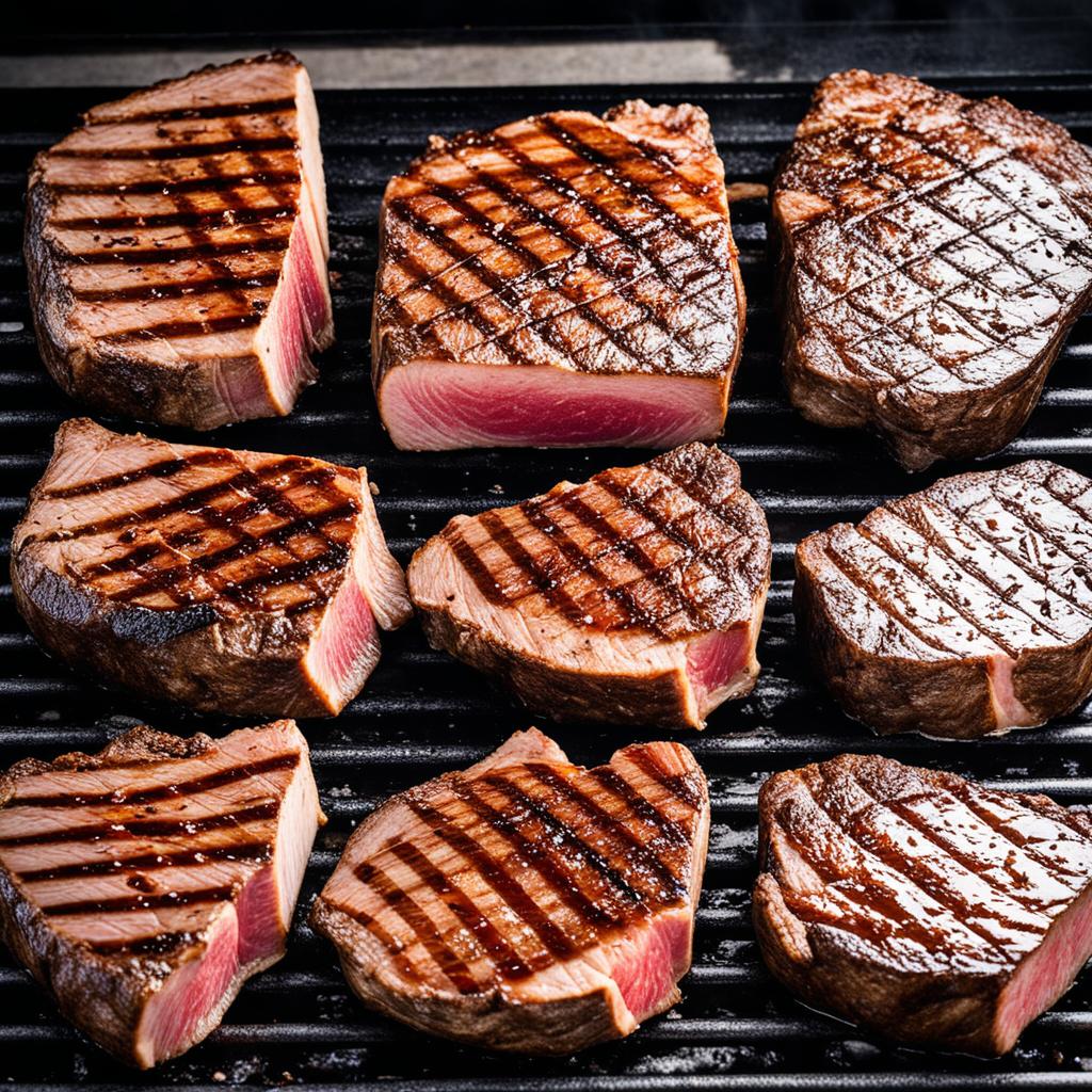 temperature chart for steak