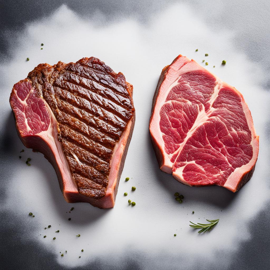 differences between sirloin and ribeye