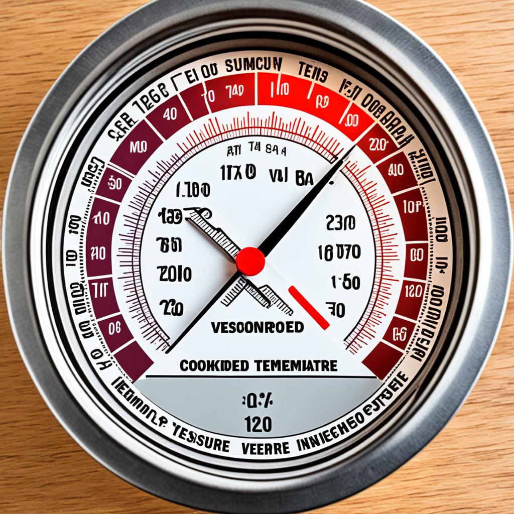 government cooking guidelines for venison internal temperatures